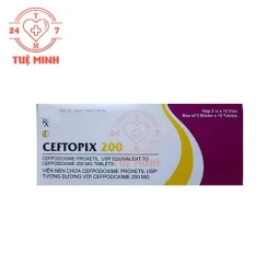 Ceftopix 200 Cadila - Thuốc điều trị nhiễm khuẩn